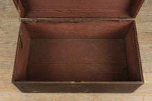 Load image into Gallery viewer, Antique Hand-Painted Folk Art Trunk
