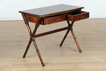 Load image into Gallery viewer, Bombay Writing Desk with 2 Drawers – Classic Wood Finish
