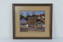 Load image into Gallery viewer, Charles Wysocki Valley Farm Street Framed Americana Art Print 20 x 18
