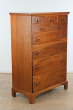 Load image into Gallery viewer, Y and J Furniture Solid Mahogany New Market Style Chest of Drawers Highboy Dresser
