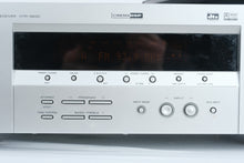 Load image into Gallery viewer, Yamaha HTR 5830 5 1 Channel AV Receiver 110W Silver Remote Tested Working
