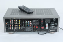 Load image into Gallery viewer, Yamaha HTR 5830 5 1 Channel AV Receiver 110W Silver Remote Tested Working
