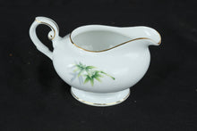 Load image into Gallery viewer, Yamaka China Japan Bamboo Pattern Creamer and Covered Sugar Bowl Set
