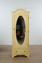 Load image into Gallery viewer, Storage Cabinet with Glass Door Narrow Wardrobe Style
