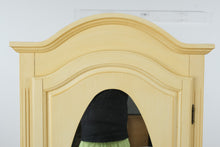 Load image into Gallery viewer, Storage Cabinet with Glass Door Narrow Wardrobe Style

