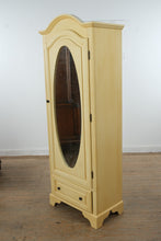 Load image into Gallery viewer, Storage Cabinet with Glass Door Narrow Wardrobe Style
