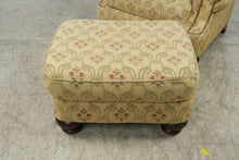 Load image into Gallery viewer, Traditional Floral Upholstered Recliner Chair with Matching Ottoman and Nailhead Trim
