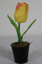 Load image into Gallery viewer, Yellow Tulip Fake Plant
