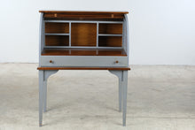 Load image into Gallery viewer, Yield House Roll Top Writing Desk with Custom Two-Tone Paint
