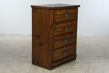 Load image into Gallery viewer, Vintage Young Hinkle Ships Ahoy Pine 4-Drawer Chest with Nautical Hardware
