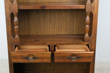 Load image into Gallery viewer, Young Hinkle Ships Ahoy Pine Chest of Drawers with Bookcase Hutch
