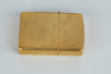 Load image into Gallery viewer, Zippo 204B Brushed Brass Lighter – Original Display Case &amp; Paperwork – Never Filled, Classic Finish

