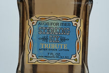 Load image into Gallery viewer, Vintage Avon Sterling Six Tribute Car After Shave Bottle – Classic Amber Glass Roadster
