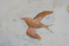 Load image into Gallery viewer, Contemporary Birds In Flight Canvas Wall Art Print 35 Inch Square

