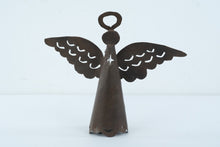 Load image into Gallery viewer, Rustic Metal Angel Sculpture with Wings and Halo – 15"
