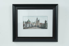 Load image into Gallery viewer, Charles Bridge, Prague Watercolor - 13&quot; x 11&quot;
