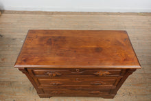 Load image into Gallery viewer, Antique Rustic Three Drawer Chest
