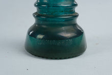 Load image into Gallery viewer, Antique Hemingray No 40 Aqua Glass Insulator Double Petticoat Telephone

