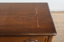 Load image into Gallery viewer, Vintage Solid Wood 5 Drawer Chest with Carved Hardware
