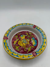 Load image into Gallery viewer, Italian Hand Painted Ceramic Fish Ashtray Colorful Art Pottery Dipinto a Mano 6 Inch
