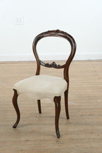 Load image into Gallery viewer, Set of 6 Antique Victorian Balloon Back Chairs – Carved Mahogany
