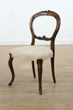 Load image into Gallery viewer, Set of 6 Antique Victorian Balloon Back Chairs – Carved Mahogany
