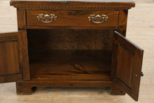 Load image into Gallery viewer, Bennington Pine Nightstand with Lower Cabinet – Solid Craftsmanship
