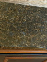 Load image into Gallery viewer, Solid Wood Accent Storage Cabinet with Stone Top
