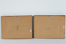 Load image into Gallery viewer, Vintage Pair Framed Clipper Ship Maritime Prints Wood Gold Frames
