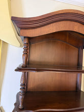 Load image into Gallery viewer, French Provincial Style Tall Open Display Cabinet with Lower Storage
