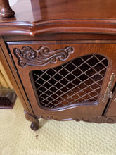 Load image into Gallery viewer, French Provincial Style Tall Open Display Cabinet with Lower Storage
