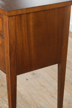 Load image into Gallery viewer, Antique Hepplewhite Style Mahogany Sideboard with Inlay and Pull Out Serving Slide
