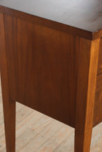 Load image into Gallery viewer, Antique Hepplewhite Style Mahogany Sideboard with Inlay and Pull Out Serving Slide
