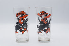 Load image into Gallery viewer, Vintage 1973 Pepsi Warner Bros Beaky Buzzard Collector Glasses Set of 2
