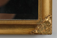 Load image into Gallery viewer, “Two Putti Reading” Mirror – Rosso Fiorentino Art Detail in Gilded Frame
