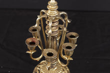 Load image into Gallery viewer, Vintage Brass Candelabra
