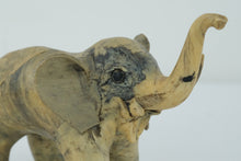 Load image into Gallery viewer, Crushed Oyster Shell Elephant Figurine
