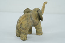 Load image into Gallery viewer, Crushed Oyster Shell Elephant Figurine
