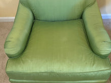 Load image into Gallery viewer, Pair of Councill Craftsmen Green Upholstered Lounge Chairs
