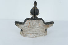 Load image into Gallery viewer, Antique Japanese Tenjin Figure – Polychrome Wood Scholar Deity, Edo to Early Meiji Period (11.5” Tall)
