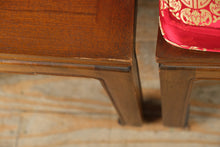 Load image into Gallery viewer, Oriental Dragon &amp; Phoenix Dining Set – 8 Chairs, Carved Skirt, Sunburst Top – Rare &amp; Remarkable
