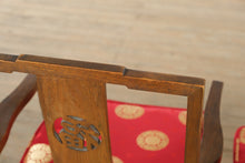 Load image into Gallery viewer, Oriental Dragon &amp; Phoenix Dining Set – 8 Chairs, Carved Skirt, Sunburst Top – Rare &amp; Remarkable
