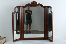 Load image into Gallery viewer, Cherry Tri-Fold Mirror – 56&quot; x 48&quot;
