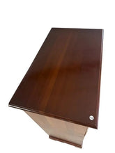 Load image into Gallery viewer, Solid Cherry Tall Chest with Polished Brass Hardware

