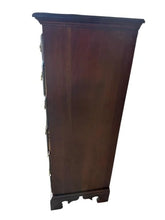 Load image into Gallery viewer, Solid Cherry Tall Chest with Polished Brass Hardware
