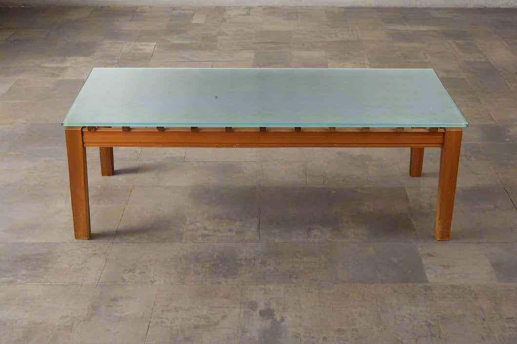 Coffee Table With Frosted Glass Top