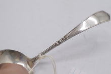 Load image into Gallery viewer, Sterling Silver Court Pattern Soup Ladle 4 5 Inch Floral Handle
