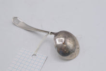 Load image into Gallery viewer, Sterling Silver Court Pattern Soup Ladle 4 5 Inch Floral Handle
