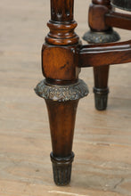 Load image into Gallery viewer, “The Bellamy Table” – Crotch Mahogany Side Table by Four Corner Imports
