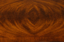 Load image into Gallery viewer, “The Bellamy Table” – Crotch Mahogany Side Table by Four Corner Imports
